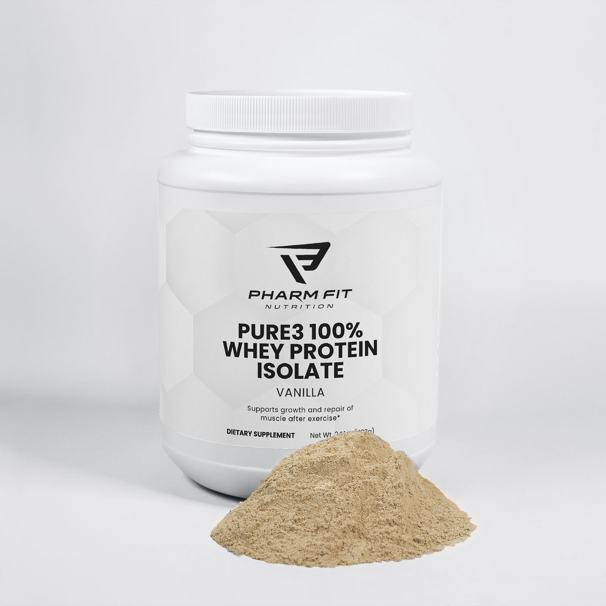 Pure3 100% Whey Protein Isolate (Vanilla)