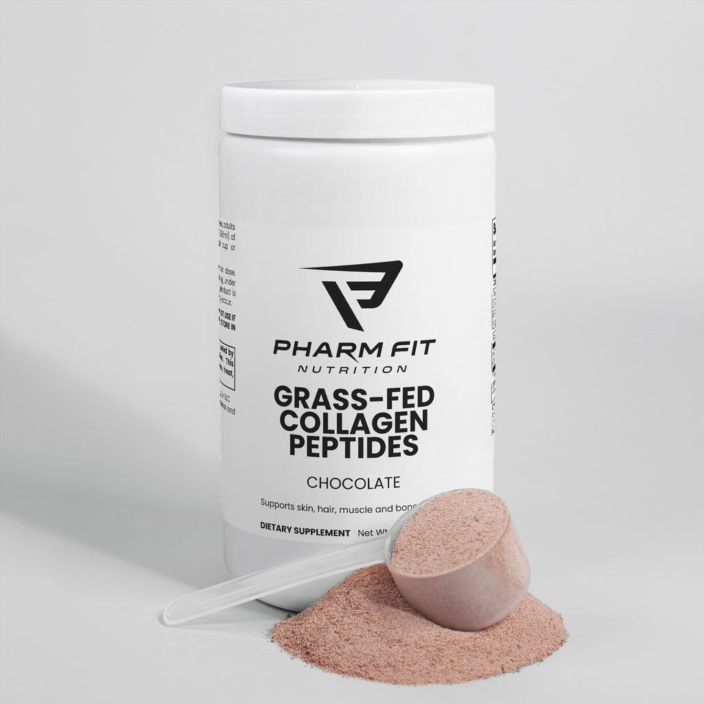 Pharm Fit Grass-Fed Collagen Peptides Powder (Chocolate)