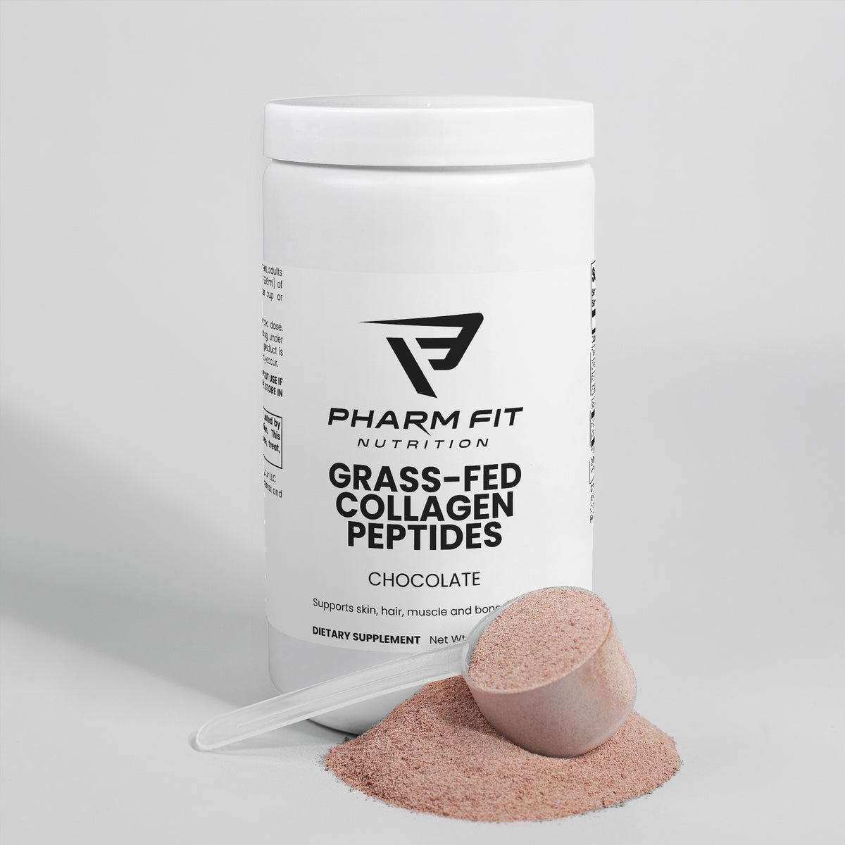 Pharm Fit Grass-Fed Collagen Peptides Powder (Chocolate)